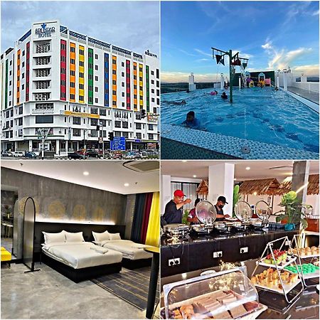 Sri Indar Hotel & Suites Parit Buntar Esterno foto
